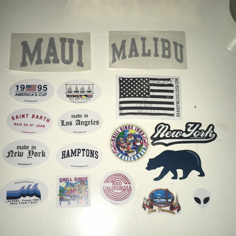 Brandy Melville stickers